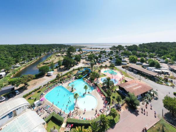 Mobil Home Xxl - Bord Lac - Camping Les Viviers - Lege Cap Ferret ภายนอก รูปภาพ