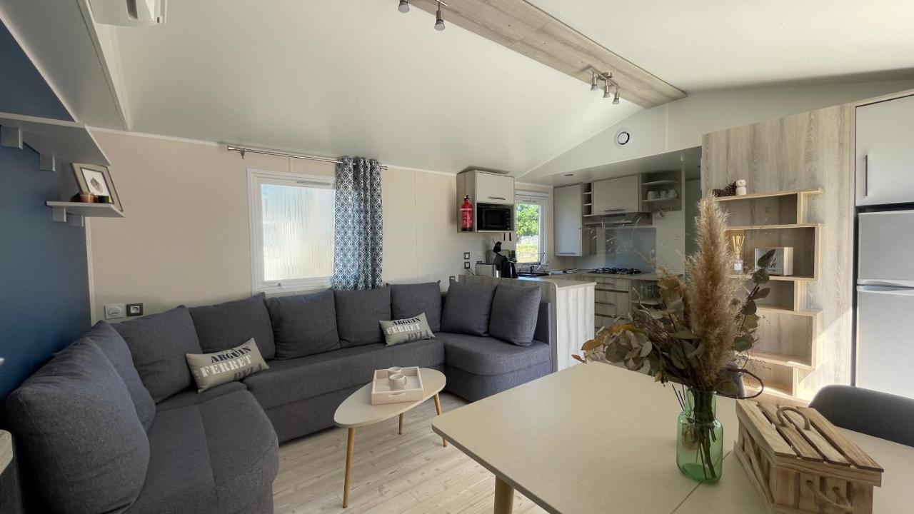 Mobil Home Xxl - Bord Lac - Camping Les Viviers - Lege Cap Ferret ภายนอก รูปภาพ