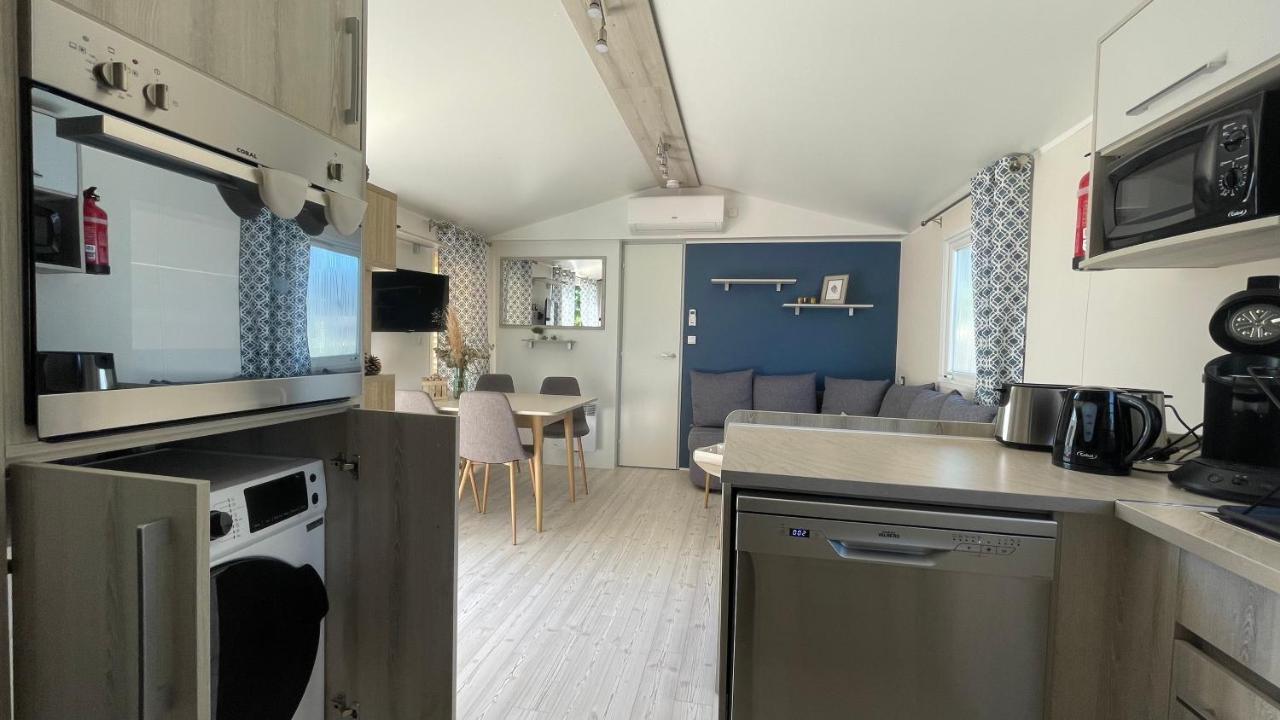Mobil Home Xxl - Bord Lac - Camping Les Viviers - Lege Cap Ferret ภายนอก รูปภาพ