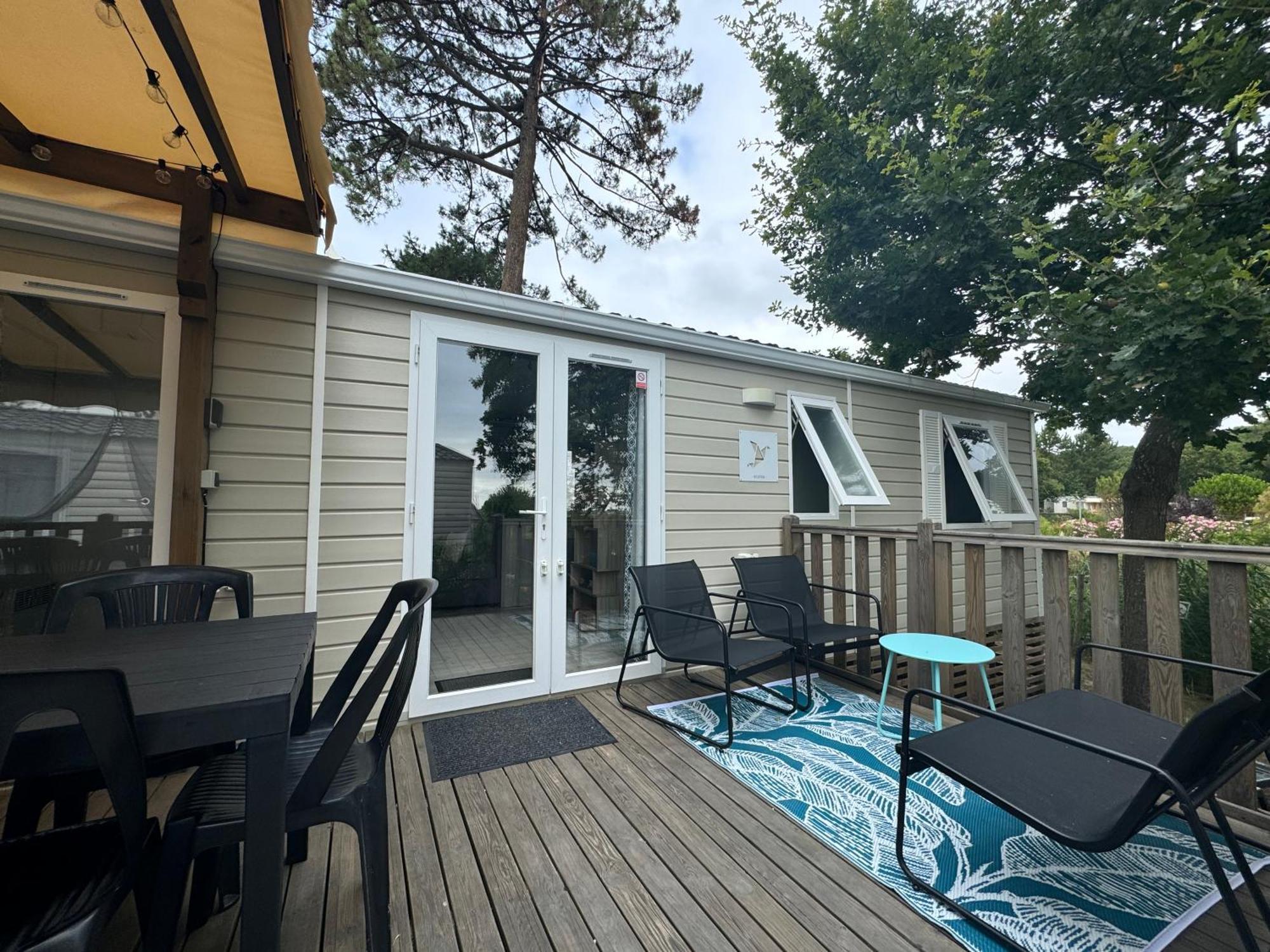 Mobil Home Xxl - Bord Lac - Camping Les Viviers - Lege Cap Ferret ภายนอก รูปภาพ