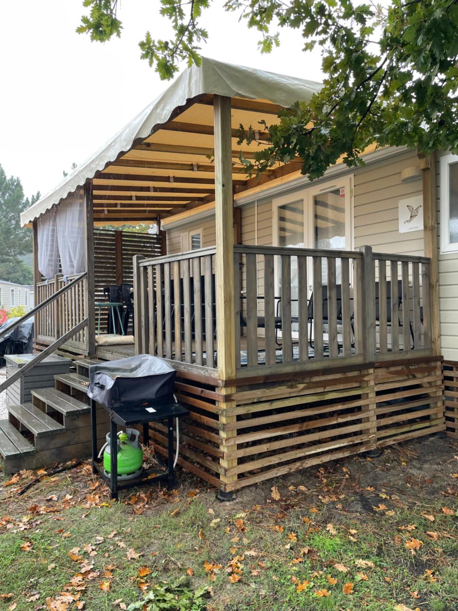 Mobil Home Xxl - Bord Lac - Camping Les Viviers - Lege Cap Ferret ภายนอก รูปภาพ